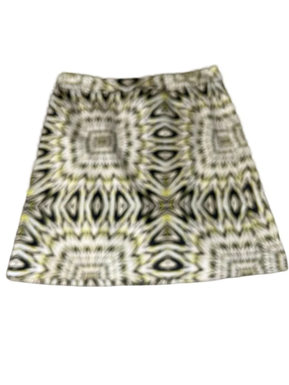 Etcetera Size 6 Geometric Print A-Line Skirt